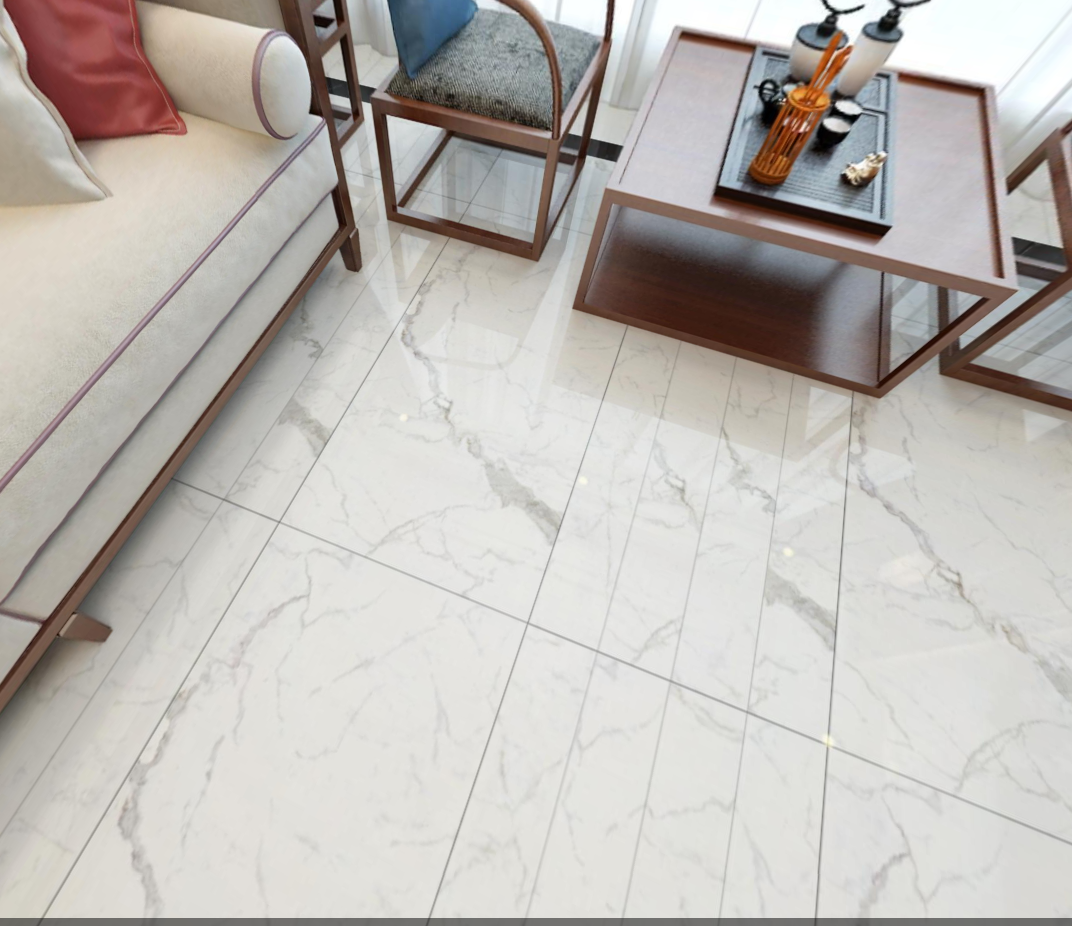 FATONG 600x1200mm Carrara Marble Porcelain Tiles