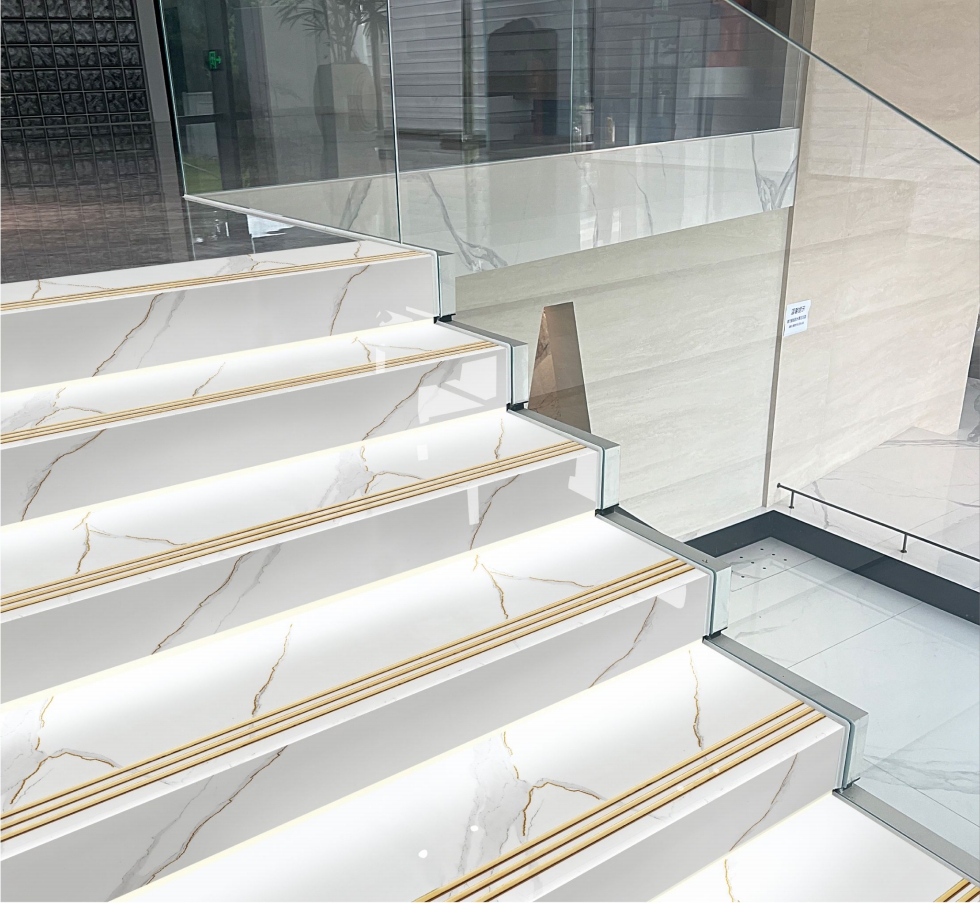 FATONG Factory Polished Stair Step Porcelain Tiles 47x120