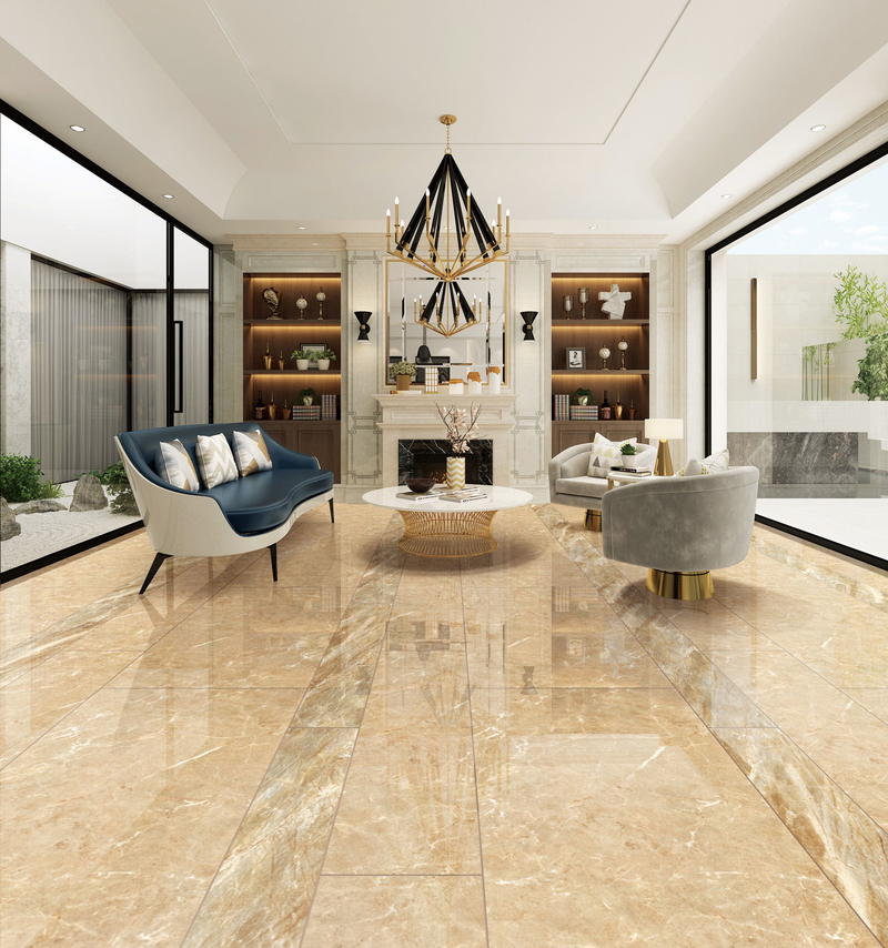 FATONG 600x1200mm Gold Marble Porcelain Tiles