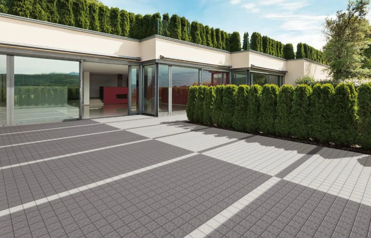 Plaza Tiles matt 100*100mm Chins foshan fatong