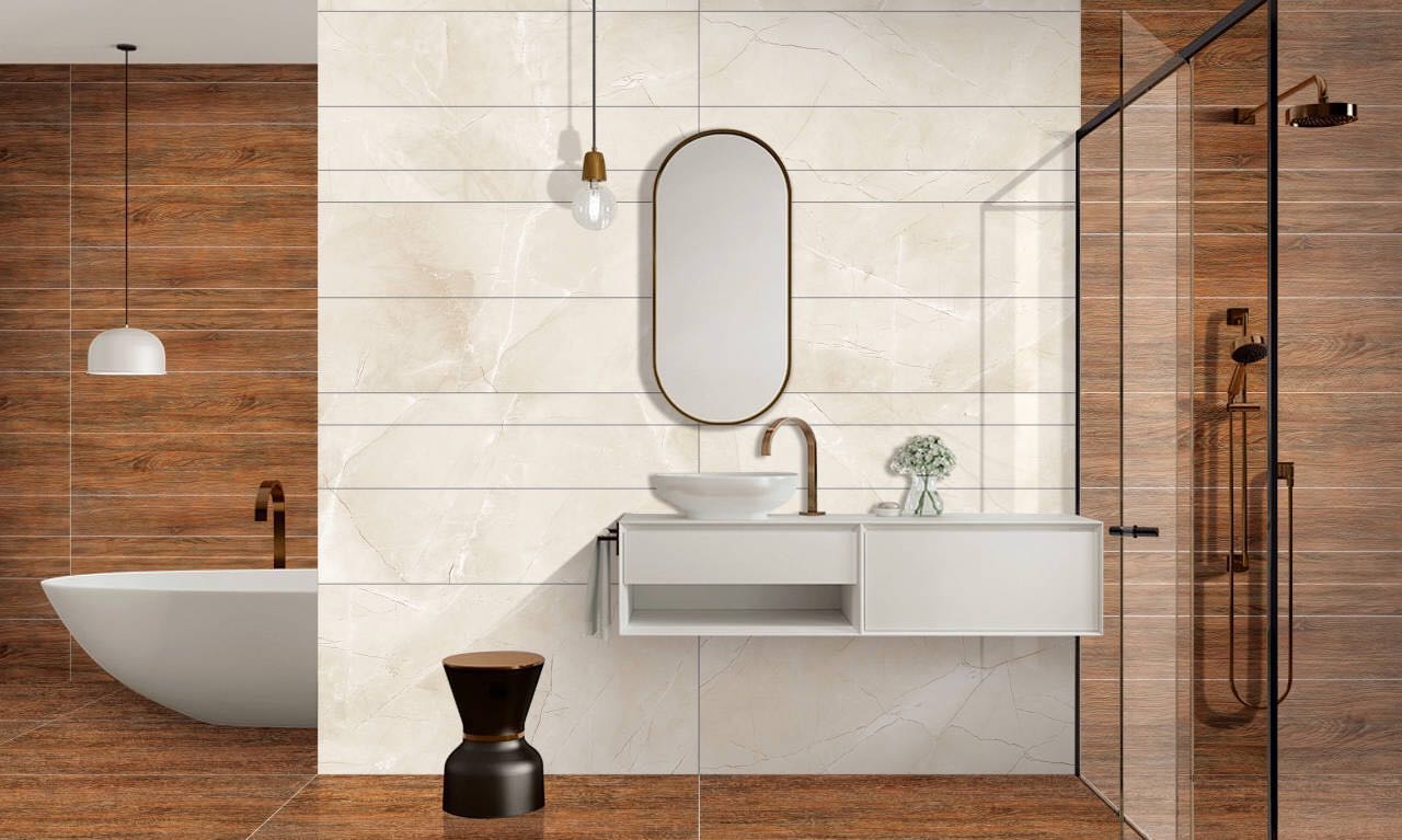 Promtion Wood Porcelain Tile Stock Clearance Ceramics