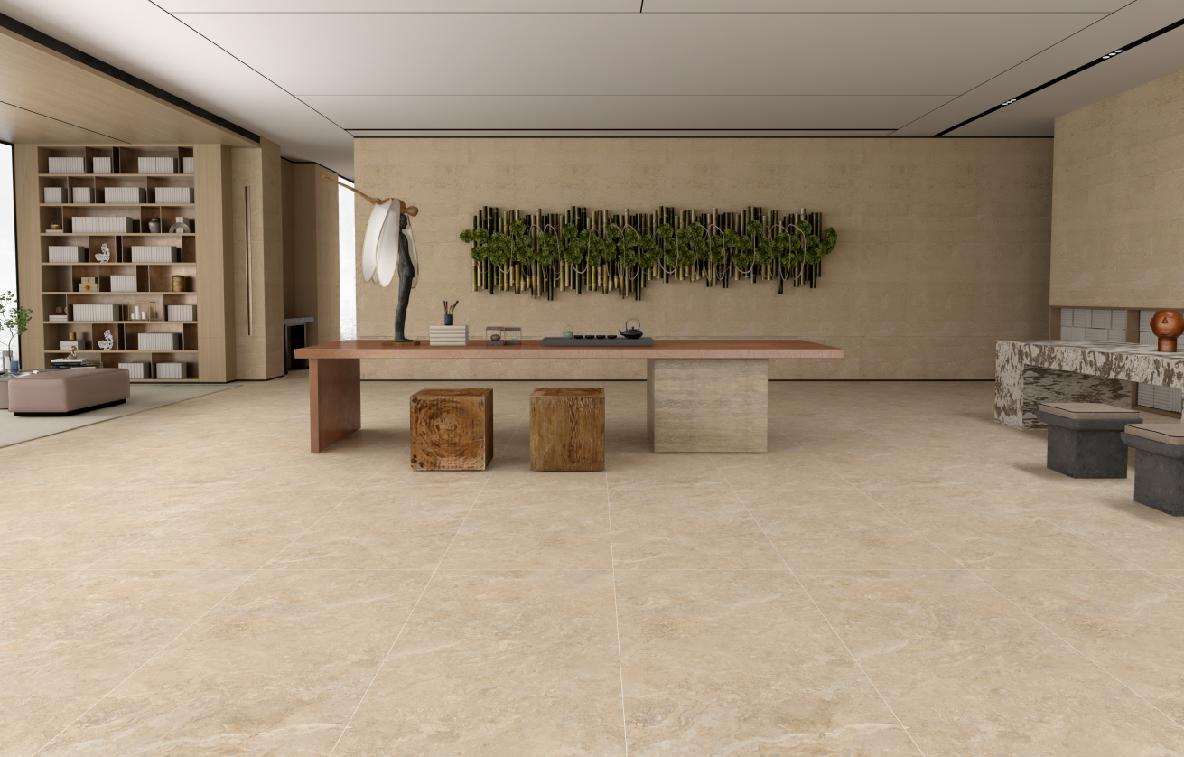 China Factory Rustic porcelain Tile Texture Surface Ceramics