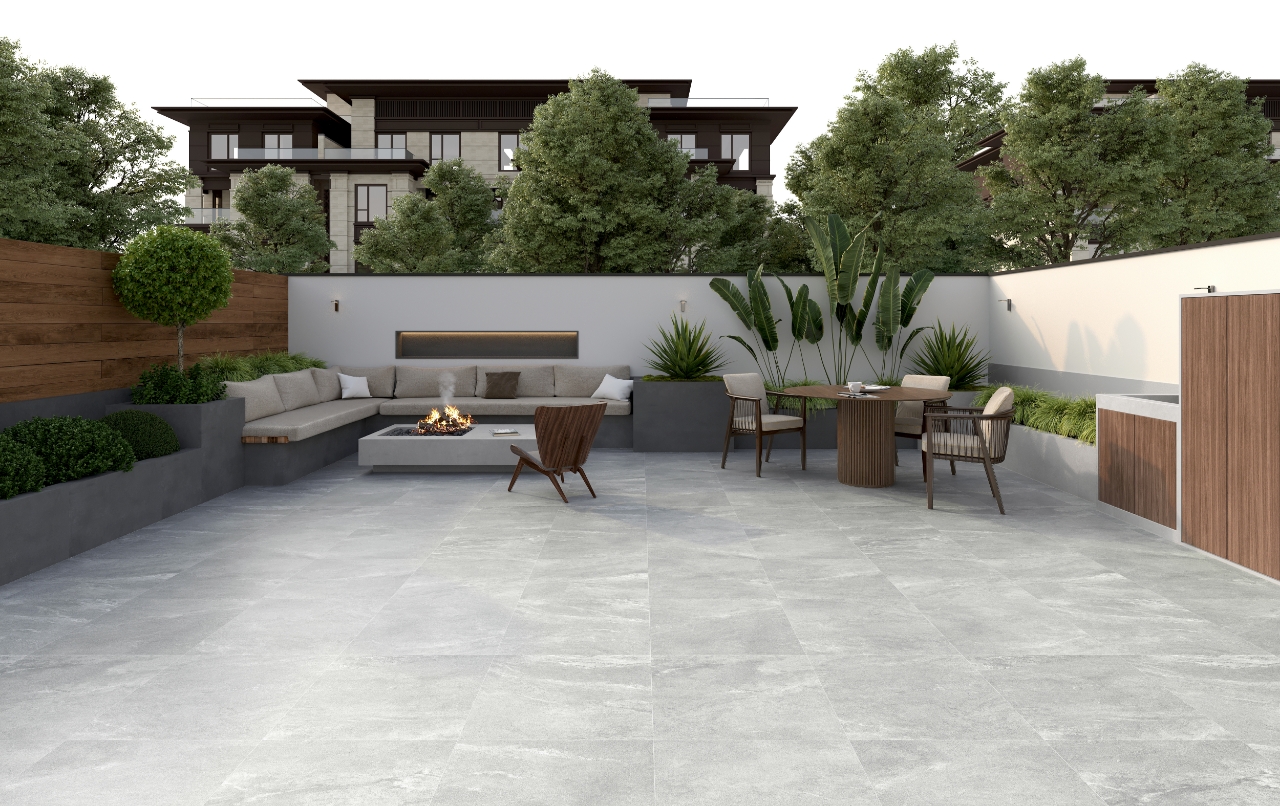 Rustic Porcelain Tile Texture Matt Finish Patio Ceramic Tile