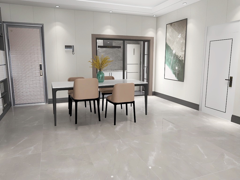 Stock Clearance Grey Marble Floor Tile  Promotion Ceramics