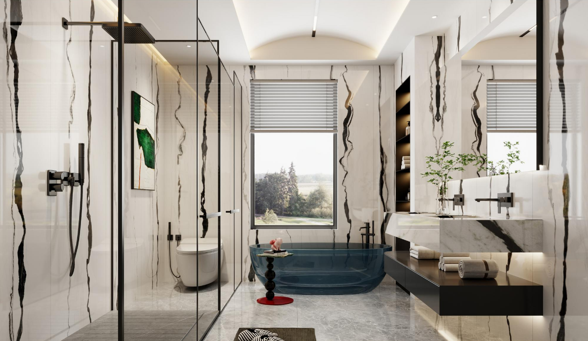 Panda White Sintered Stone Big Slab Tile