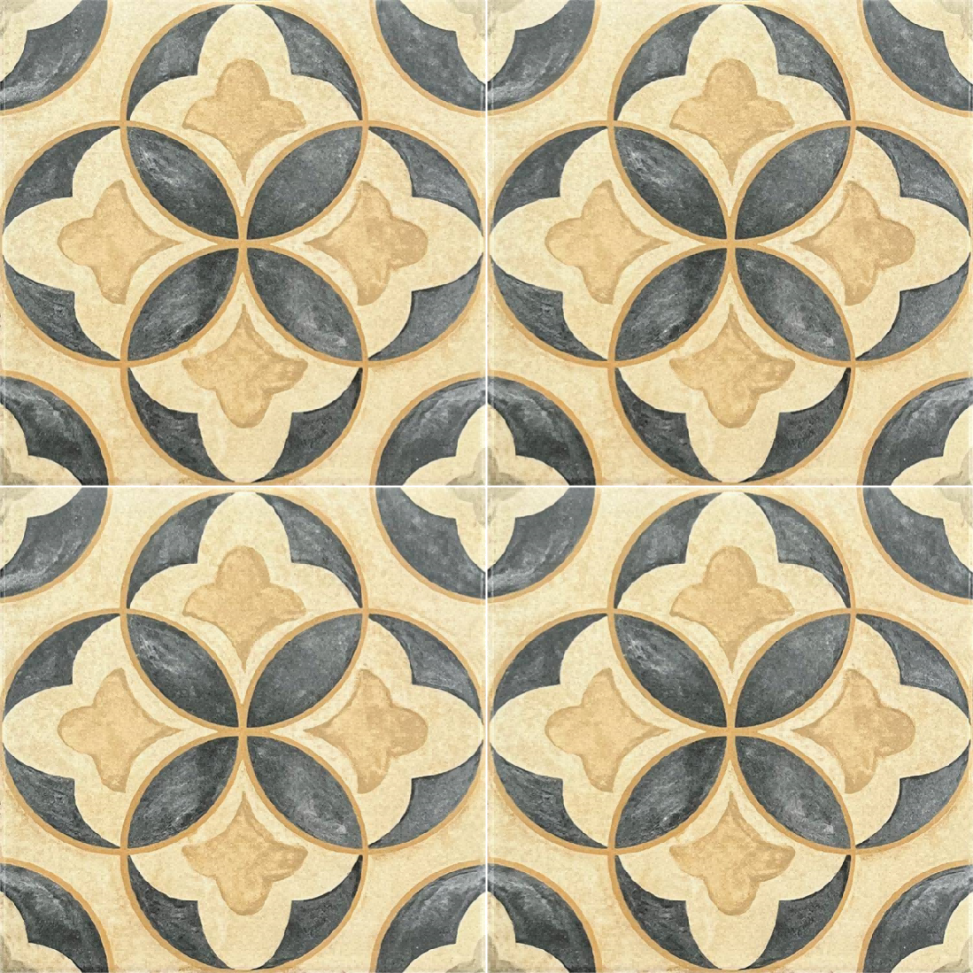 decoration_small_pattern_tile_flower_ceramics